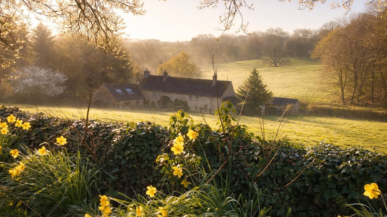 Early Spring &ndash; A Sunrise Walk in the Cotswolds
