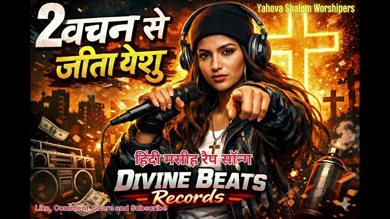 वचन से जीता यीशु -2।। हिन्दी मसीह रैप सॉन्ग।। @यहोवा शालोम वर्षीपर्स।।।