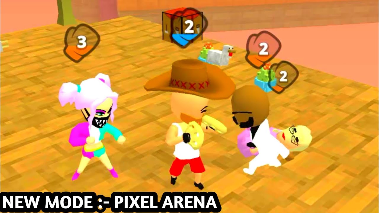I The One Action Fighting - New Funny Mode Pixel Arena - Gameplay
