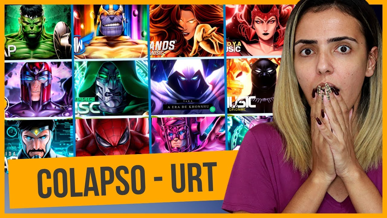 ENTENDI QUE N&Atilde;O SEI NADA DA MARVEL | REACT: 12 em 1: URT - DROP COLAPSO (Marvel Comics)