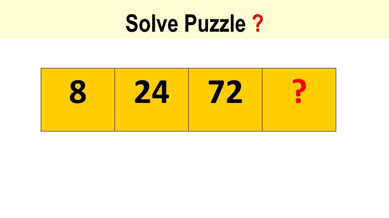 Simple Maths Puzzles #mathspuzzle