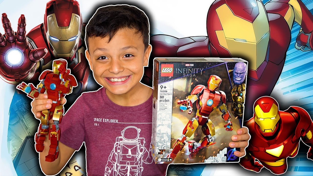 ARMANDO IRON MAN DE LEGOS
