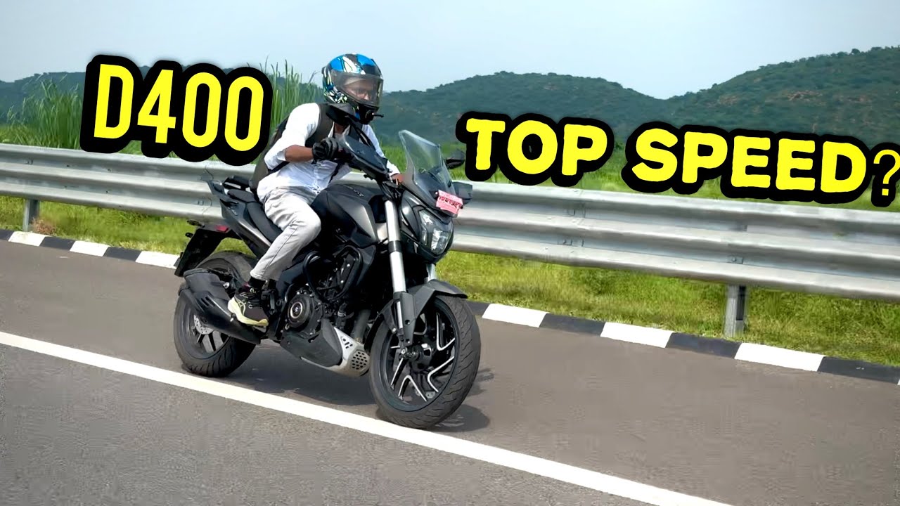 New Bajaj Dominar 400 Performance Test 🤯 Real-World Top Speed & Verdict!