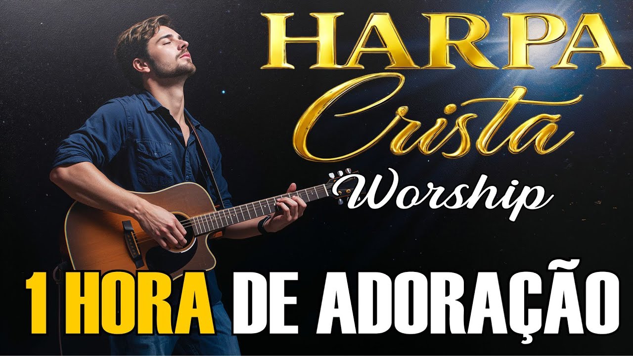 HARPA CRISTÃ| 1 HORA DE ADORAÇÃO COM LINDOS HINOS | WORSHIP