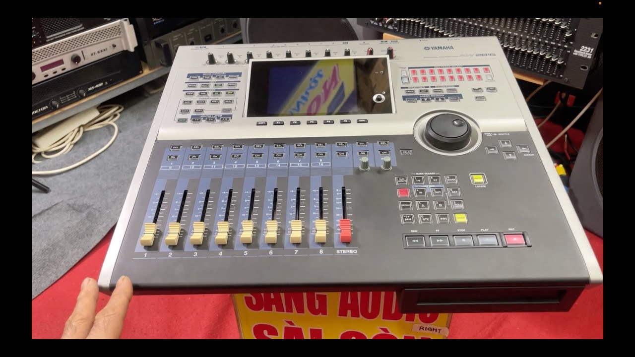 Hướng Dẫn Cài Đặt Và Sử Dụng Bàn Mixer Yamaha AW2816 Tại Sang Audio
