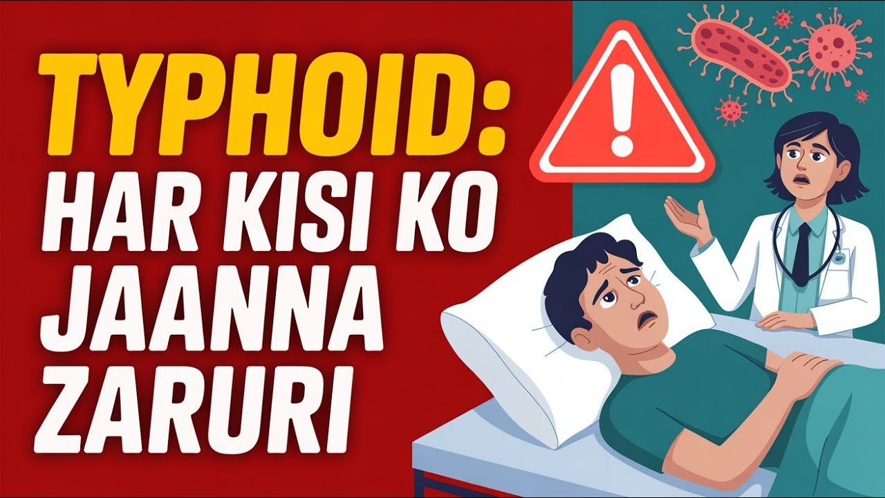 Typhoid: Har Kisi Ko Jaanna Zaruri | Symptoms, Causes & Treatment in Hindi