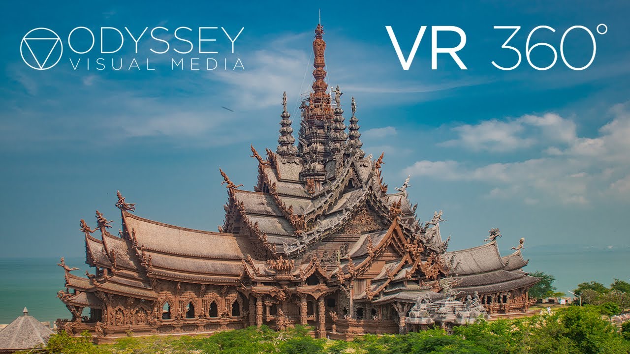 Sanctuary of Truth Pattaya Beach Virtual Tour | VR 360&deg; Travel Experience Thailand พัทยา ประเทศไทย