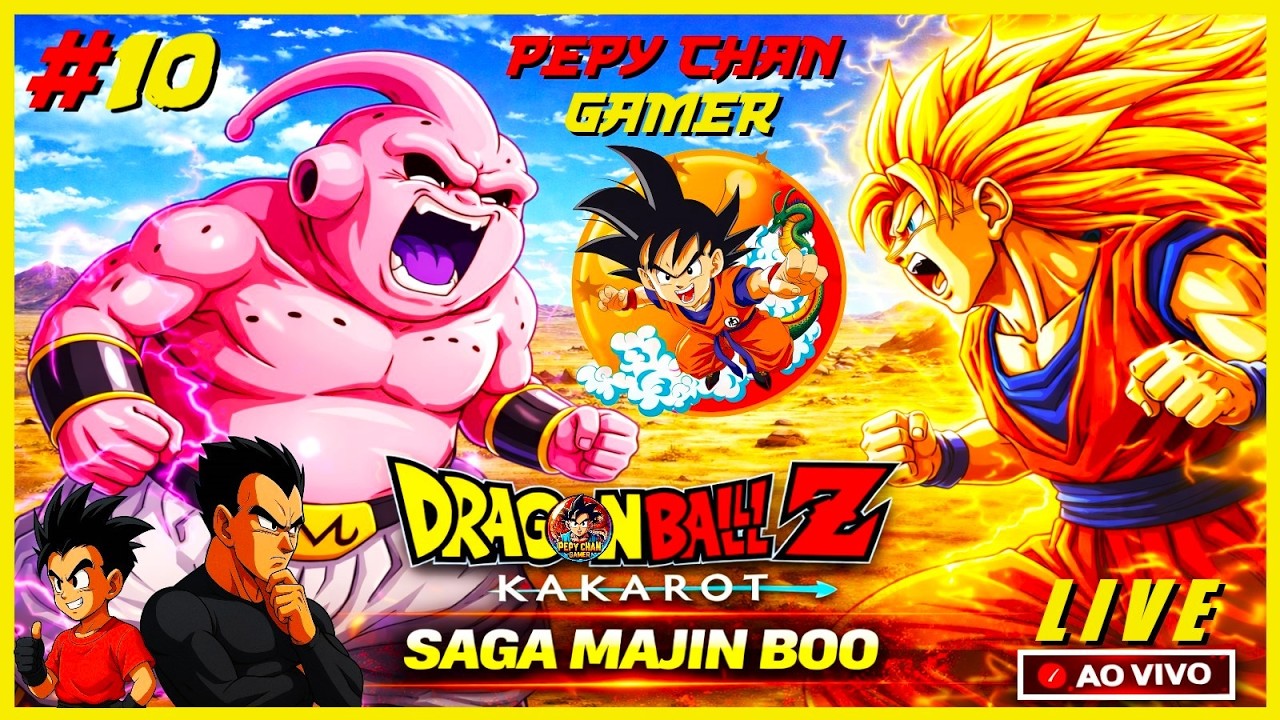 🔴DBZ Kakarot: O DESPERTAR DE MAJIN BOO! O Retorno do Torneio de Artes Marciais #10 #dbzkakarot #dgz