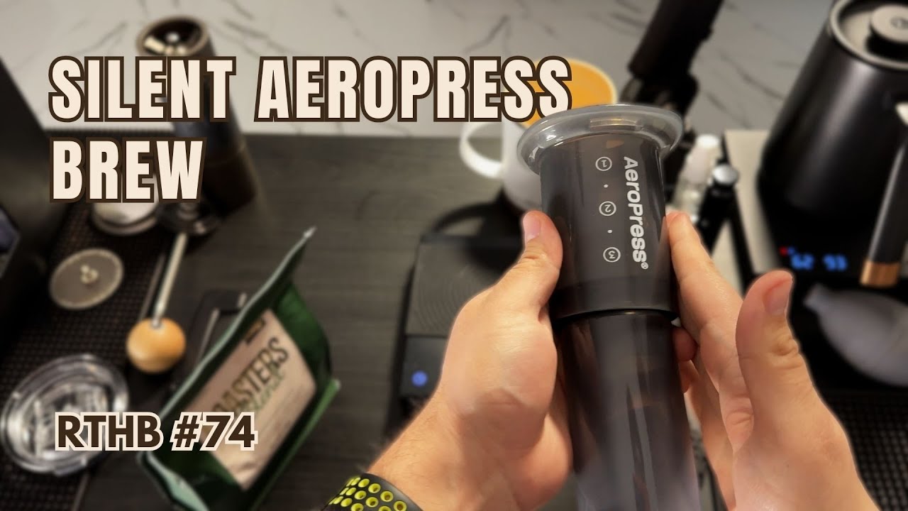 Silent Aeropress Moments | RTHB Day 74 (Aeropress GO & Kingrinder K6)