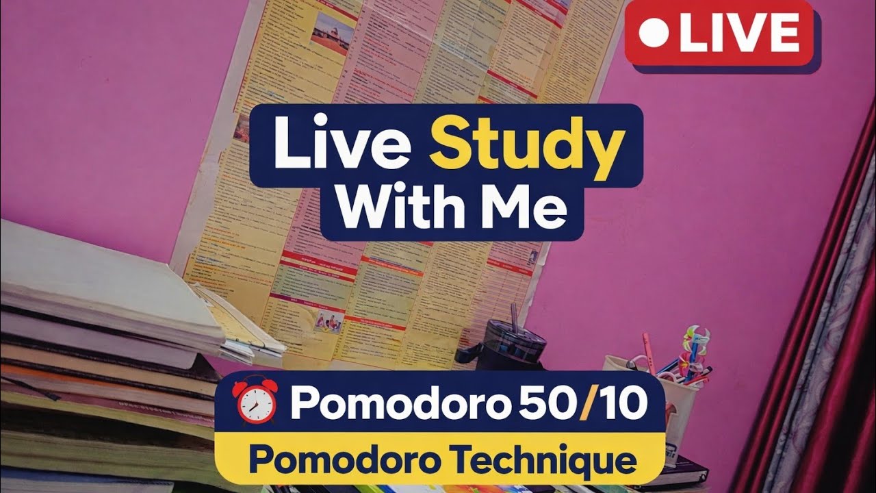  live study with me