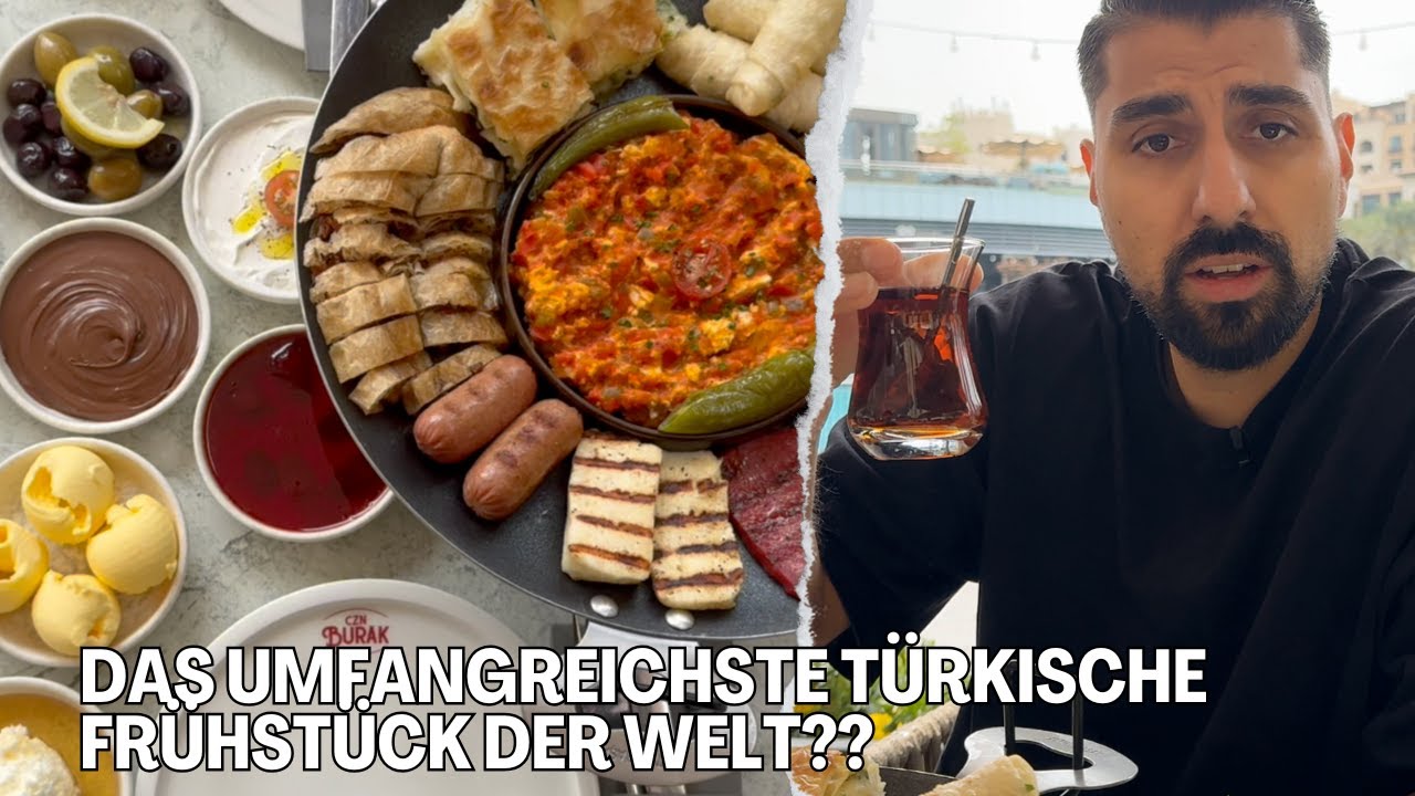 Chef Burak Gurme in Dubai: Wir testen die riesige CZN Burak Frühstücksplatte!
