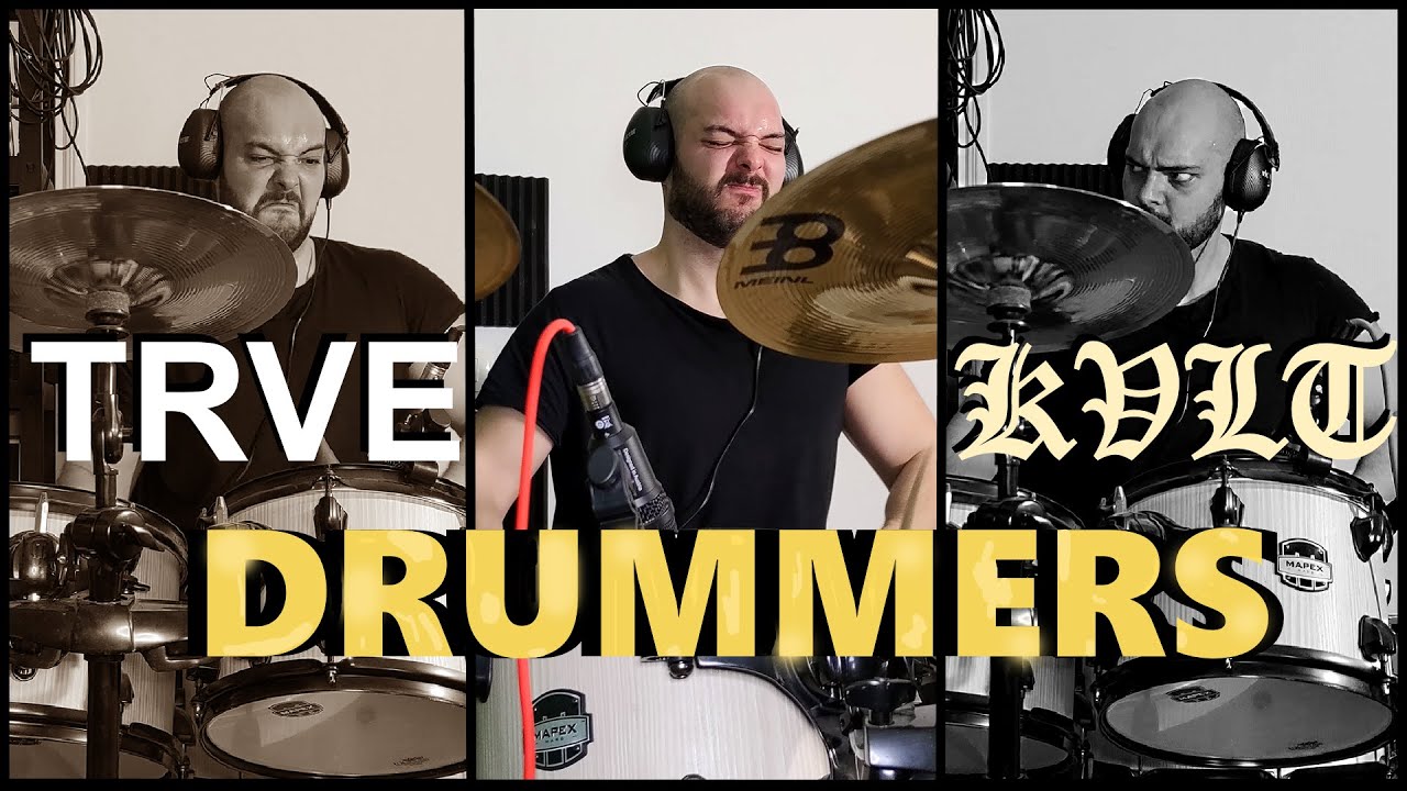 12 Types of Black Metal Drummers