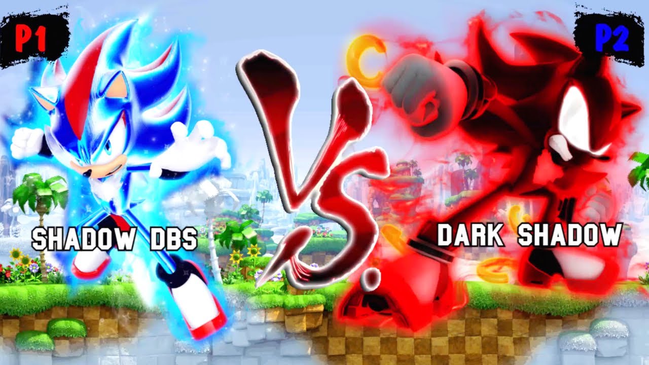 Shadow DBS VS Dark Shadow I Sonic Battle JUS MUGEN v4
