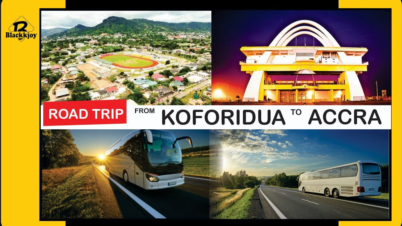 Let’s Take A Road Trip From Koforidua To Accra On Suhum Nsawam Road.Nice Experience