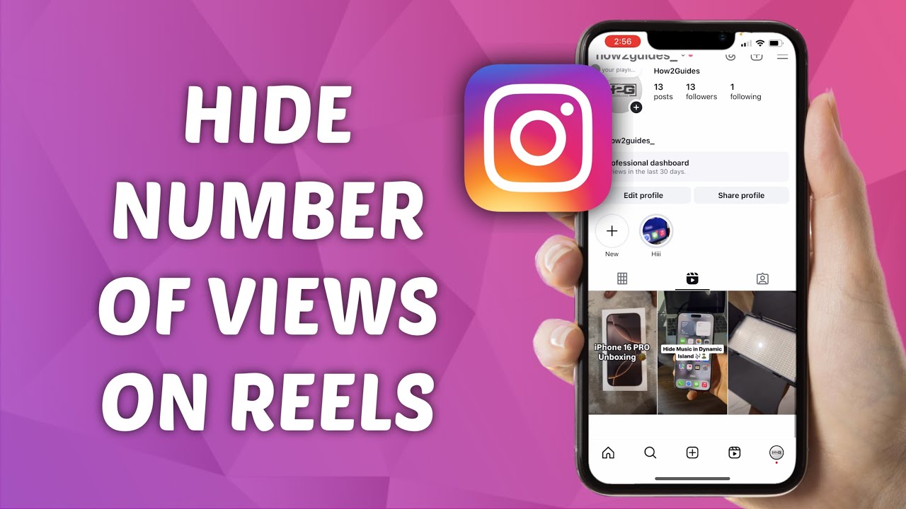 How to Hide Number of Views on Instagram Reels