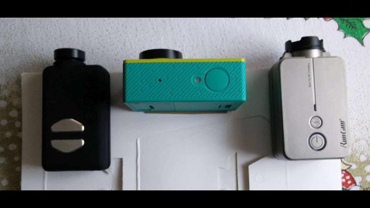 Hangar Log: Mobius C2 vs Xiaomi Yi vs RunCam2 HD