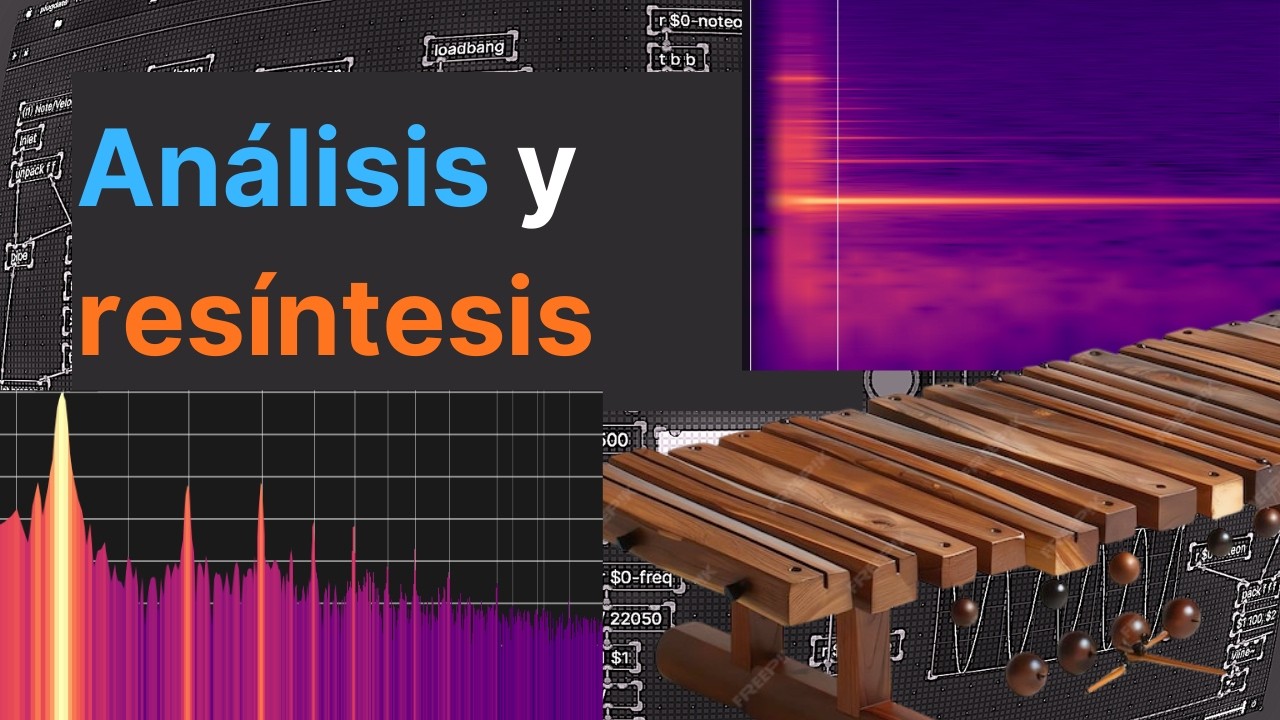 Análisis y resíntesis de idiófonos con Sonic Visualiser y Pure Data
