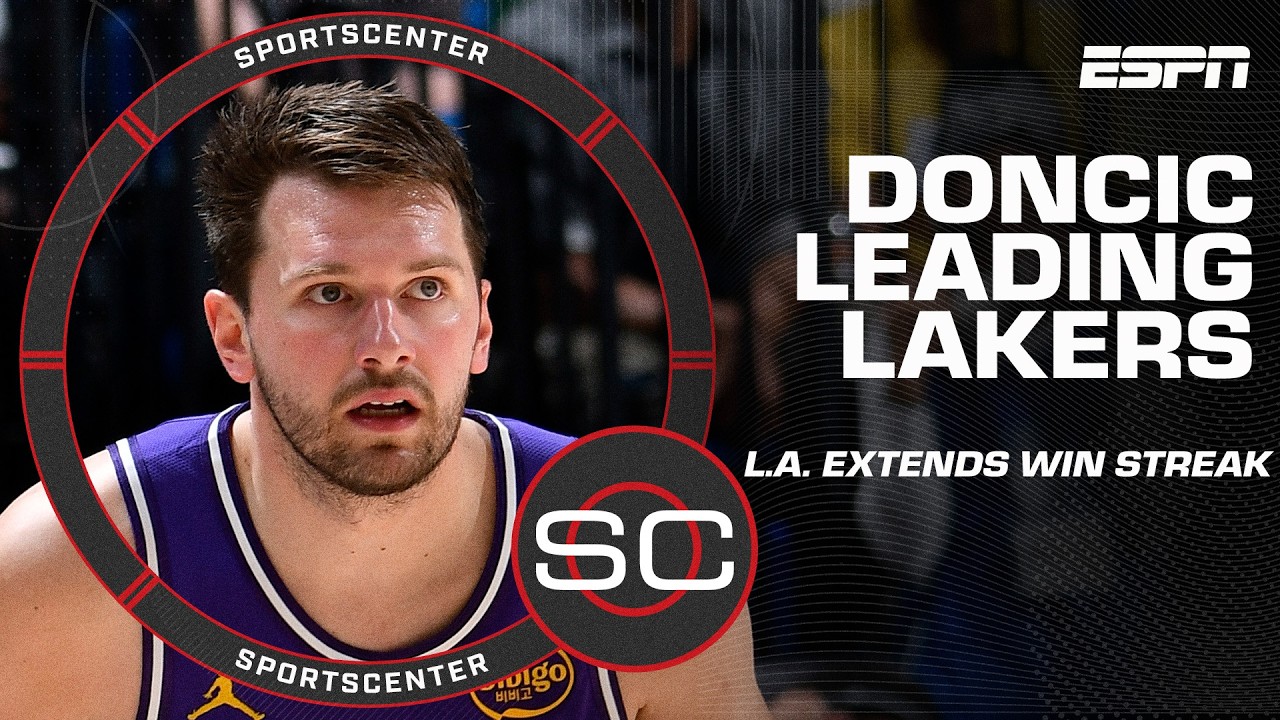 Два слова: ЛУКА. ДОНЧИЧ. 🤩 Как &laquo;Лейкерс&raquo; продолжают побеждать 🏀 | SportsCenter