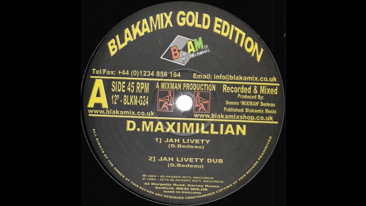 JAH WOOSH/JAH LIVE/BLAKAMIX GOLD EDITION