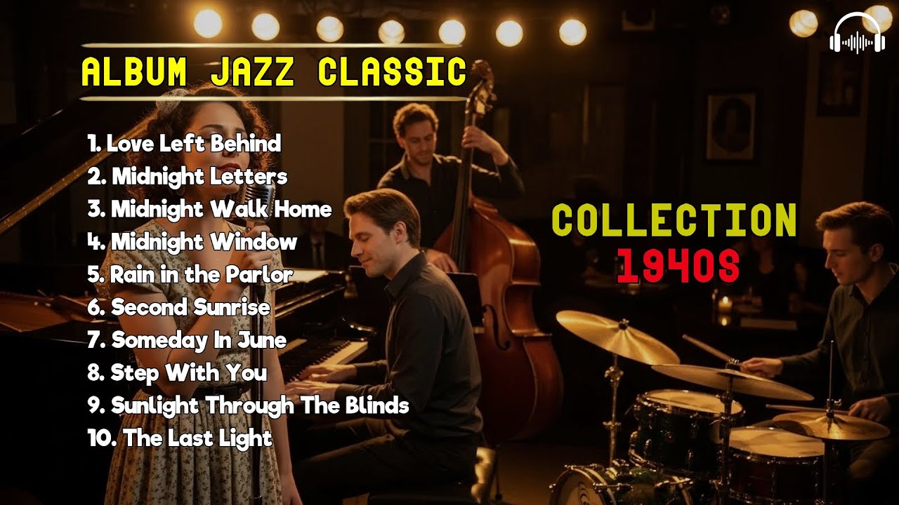 Vintage Retro Jazz Bar Classics 1940s – Timeless Retro Jazz Lounge Atmosphere