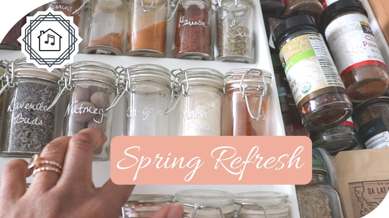 Organize With Me | Spring Cleaning KITCHEN REFRESH