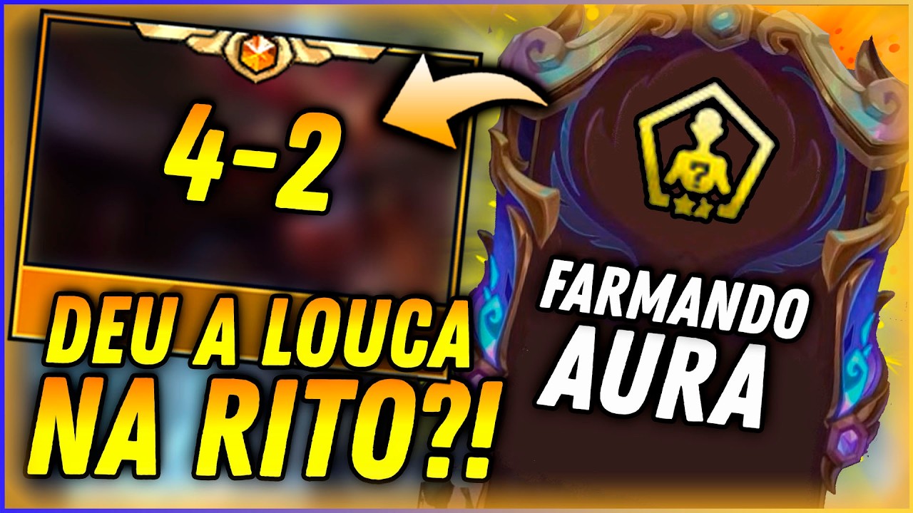 BUFFARAM DEMAIS O FARMANDO AURA! UMA LENDÁRIA 2 NO ROUND 4-2 É INSANO! | Teamfight Tactics
