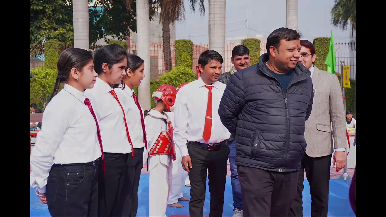 At R.R. Public school Noorpur Taekwondo Championship 