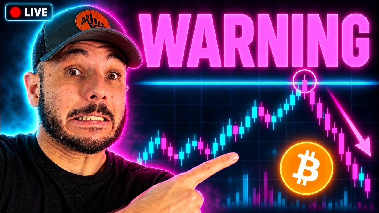 🚨Bitcoin Rejecting Key Level: WHY This Matters NOW! (3 Targets)
