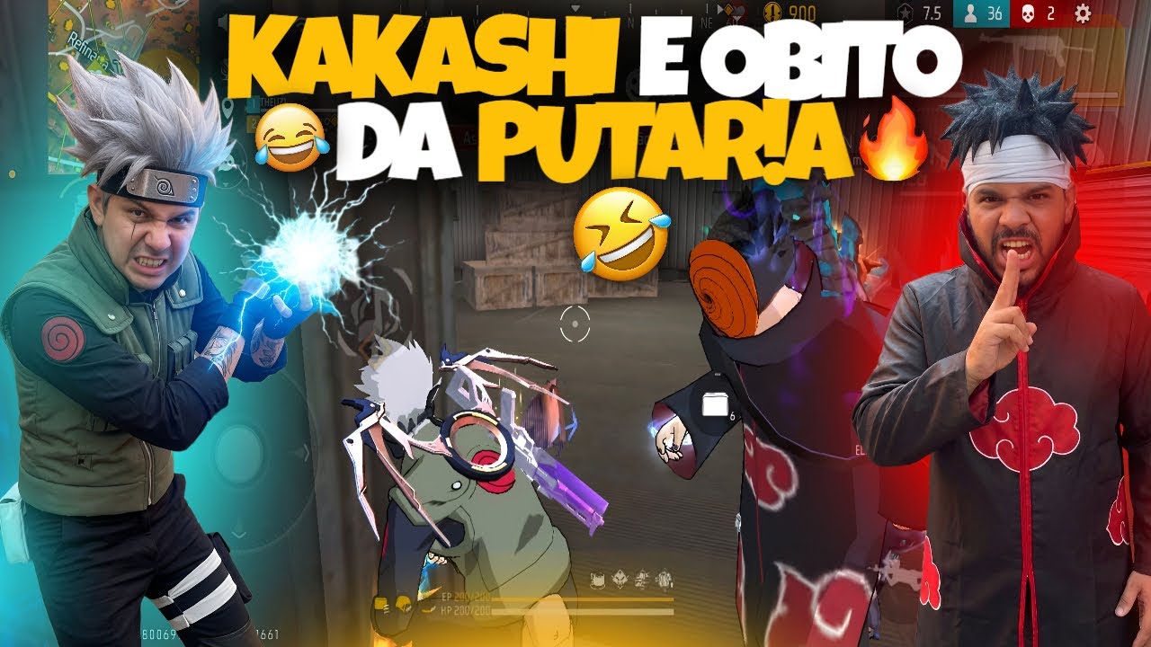 NEM COM SHARINGAN N&Oacute;S GANHA 😡😂 FREE FIRE