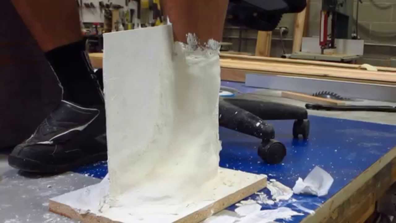 Plaster Foot Mold