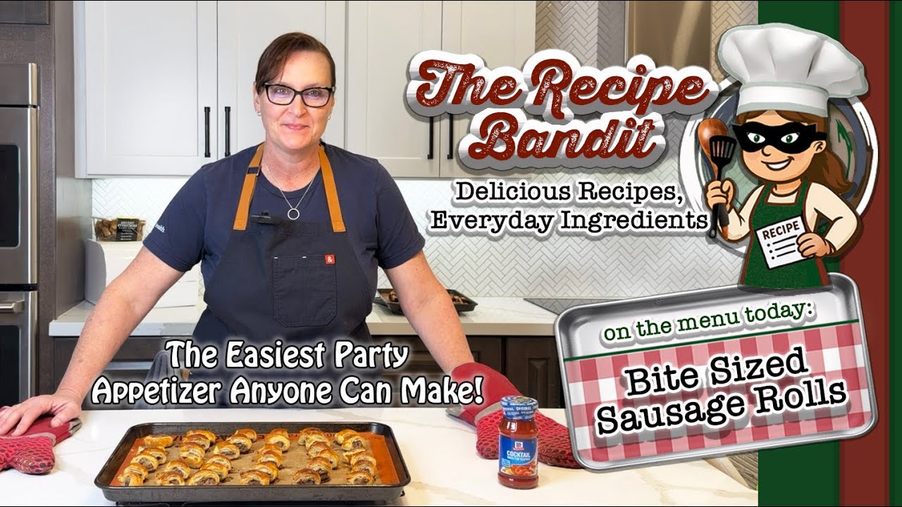 Bite Sized Sausage Rolls (Easy Party Recipe Anyone Can Make)