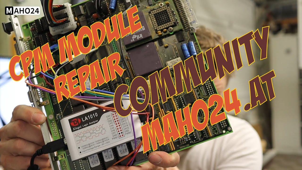 MAHO CNC Tipps & Tricks E18 - MAHO24.at community und CPM Modul löten