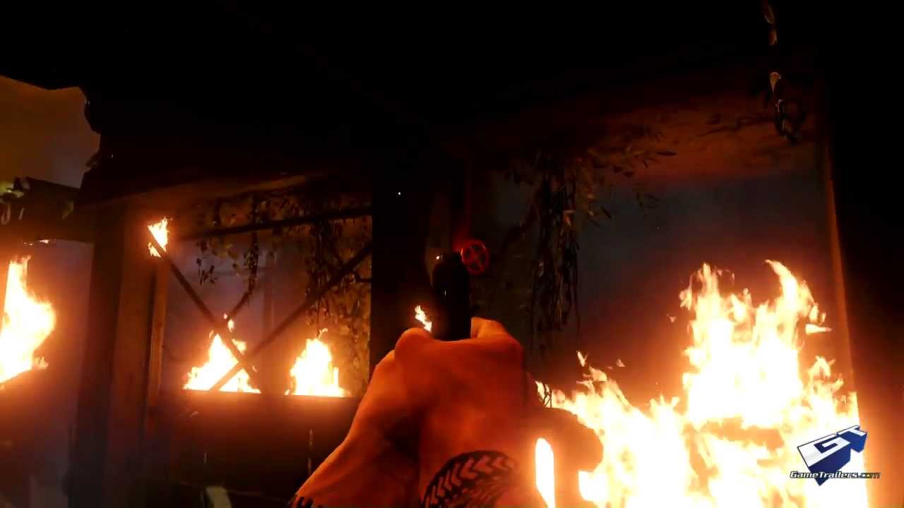 Far Cry 3 - Exclusive Burning Building Gameplay