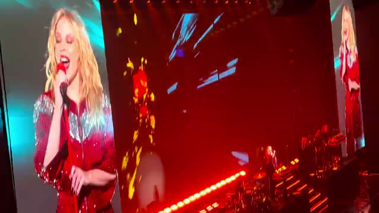 KYLIE - Tension Tour 2025 22nd May – Liverpool M&S Bank Arena - On A Night Like This