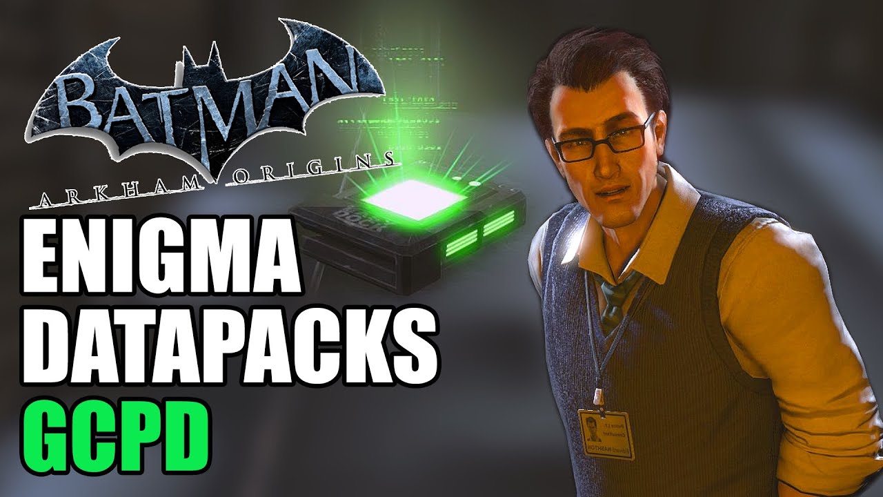 GCPD - Пакеты данных Энигмы - Batman: Arkham Origins