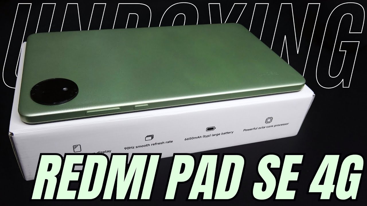 Redmi Pad SE 8.7 4G Unboxing, Camera test