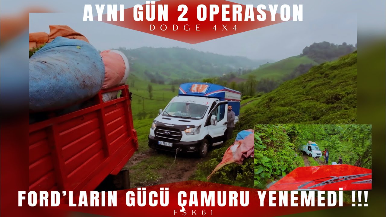 FORD’UN GÜCÜ ÇAMURU YENEMEDİ - DODGE İŞBAŞINDA
