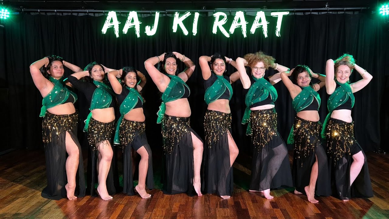 AAJ KI RAAT | STREE 2 | | BELLY DANCE BOLLYWOOD | STUDIO J