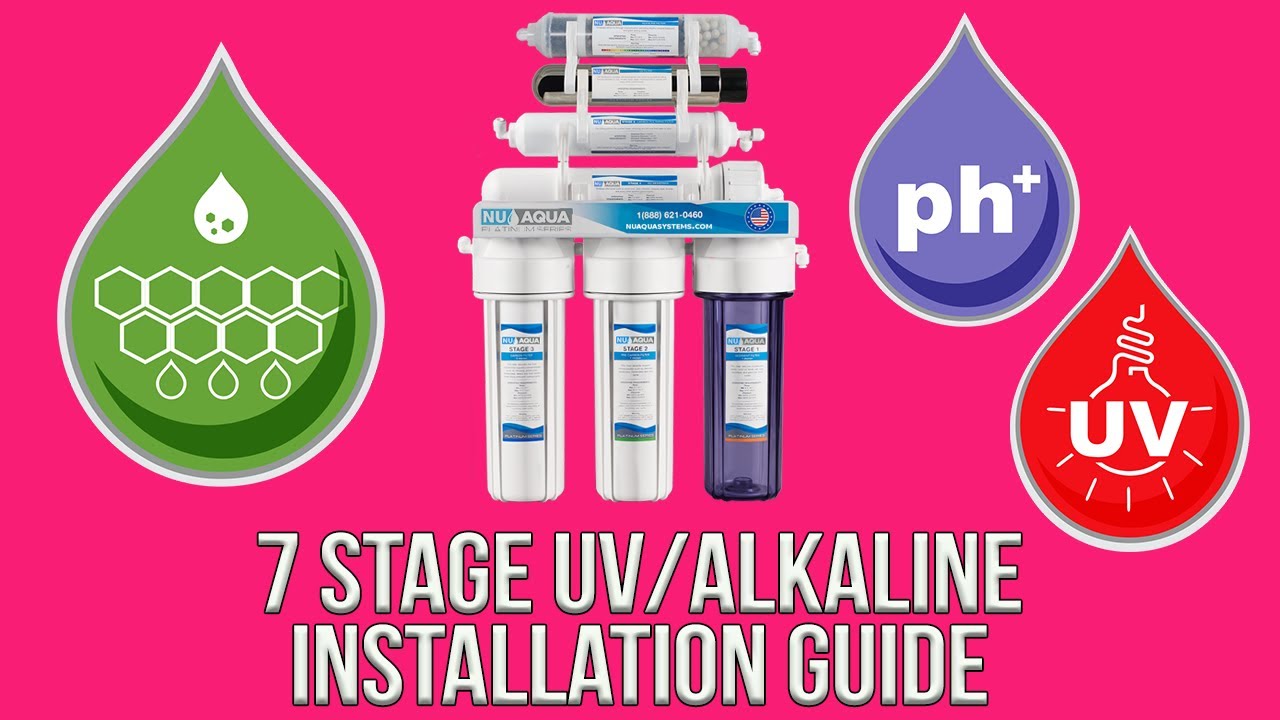 7 Stage Nu Aqua Platinum Series RO System - UV - Alkaline