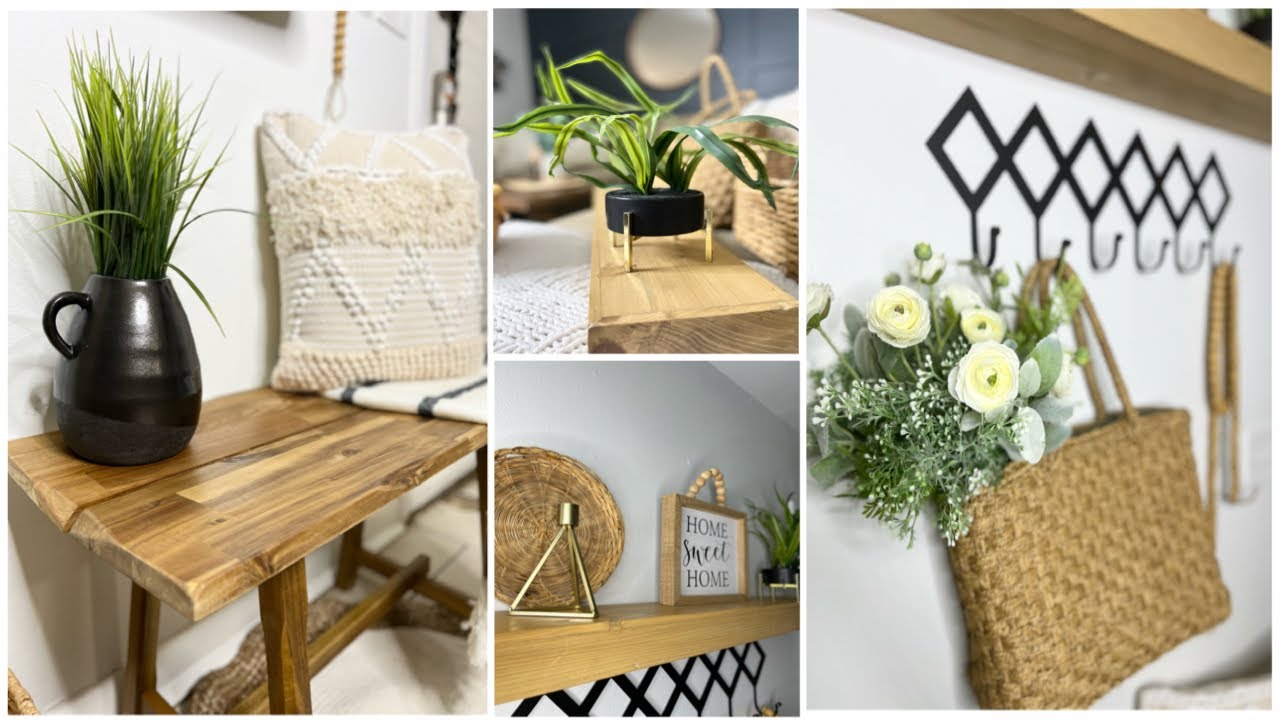 PRIMAVERA 2022 / Como decorar la entrada de tu casa / Decoración Farmhouse Moderno @SimpleDelia
