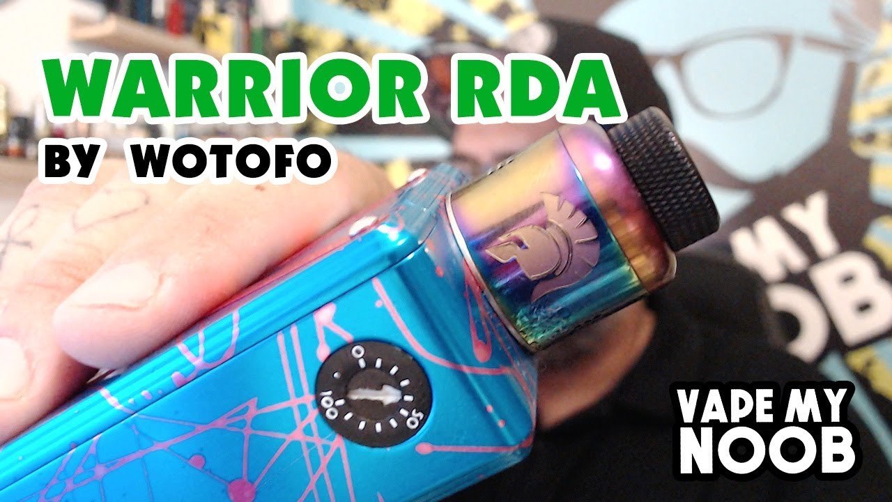 Warrior RDA by Wotofo [ Greek Reviews ] ~ vapemynoob