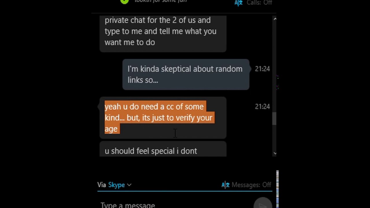 Skype Scam?