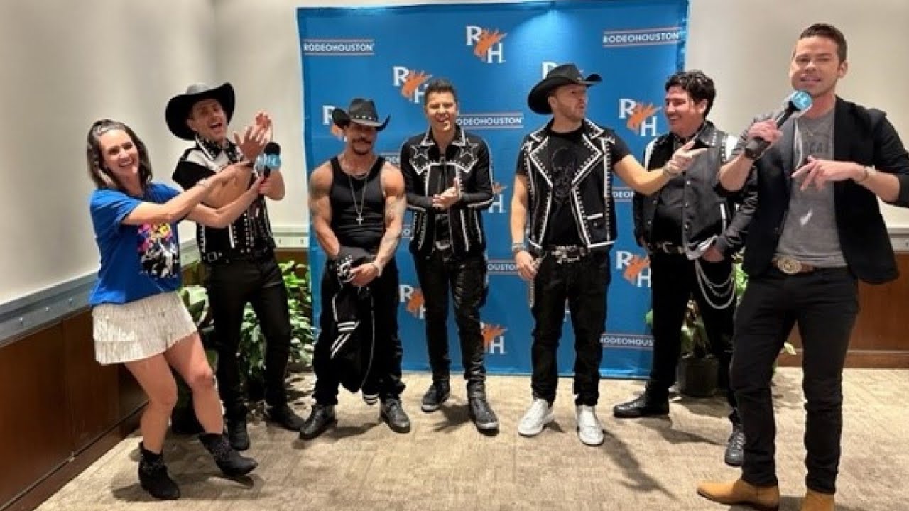 The New Kids On The Block chat love for fans, Texas, ahead of their RodeoHouston debut | Houston...