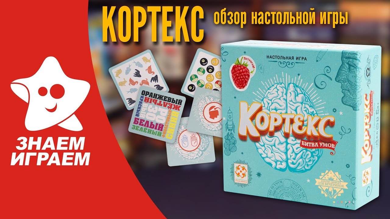 Настольная игра Кортекс. Обзор от Знаем Играем