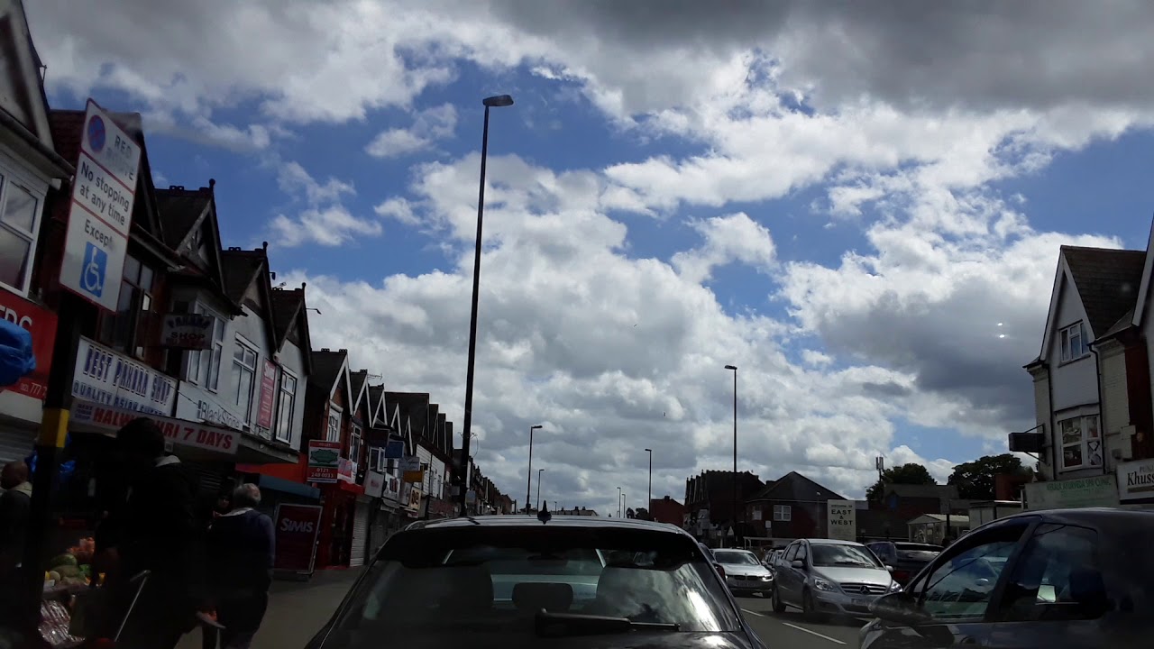 Inner City Life - Stratford Road Sparkhill Birmingham UK Springfield Shopping Area