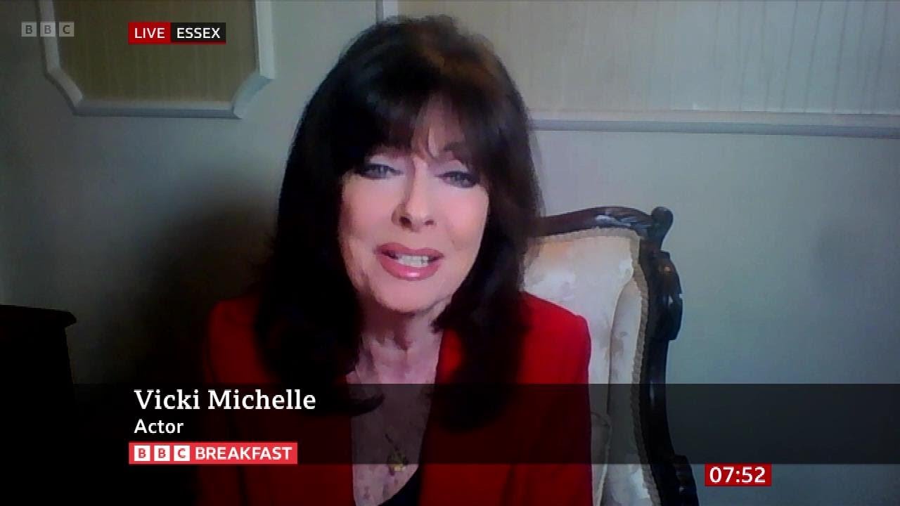 Vicki Michelle Pays Tribute To Ian Lavender (Dad's Army Actor) On BBC Breakfast [06.02.2024]