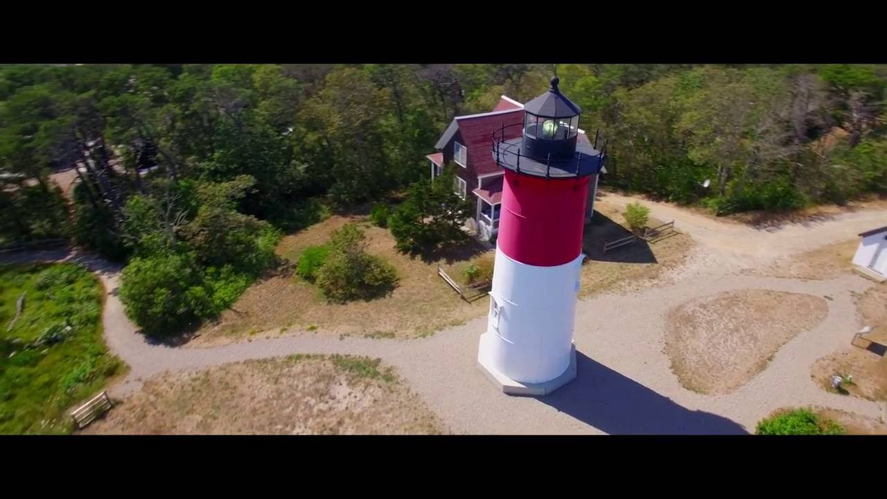 Nauset Light & Cape Cod National Seashore via Drone 4K!