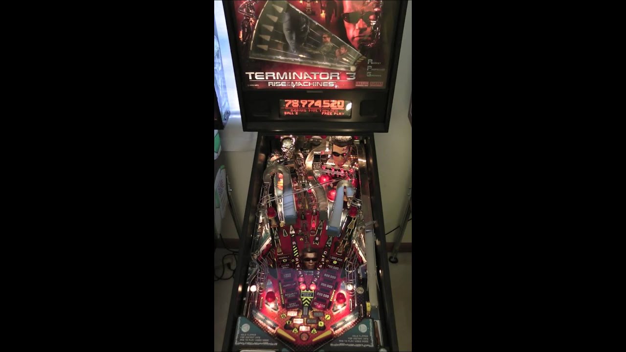 Terminator 3  Pinball Gameplay