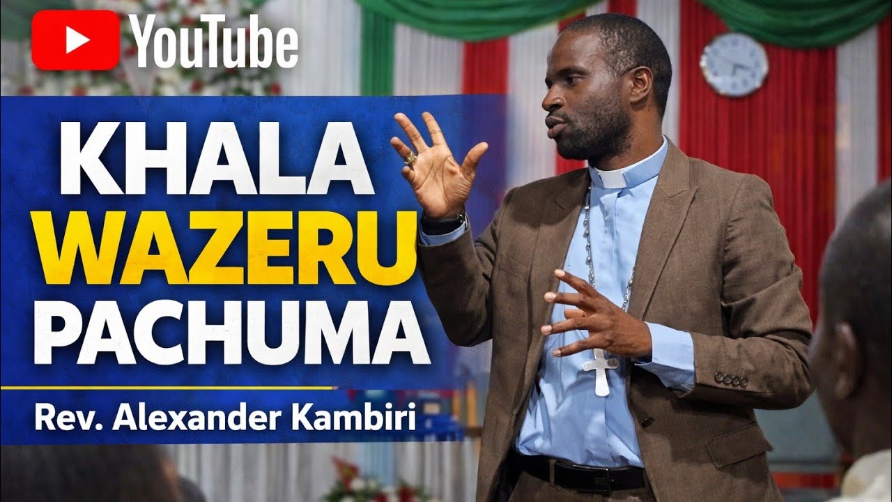 Kukhala wazeru pachuma|| rev elexander Kambiri 
