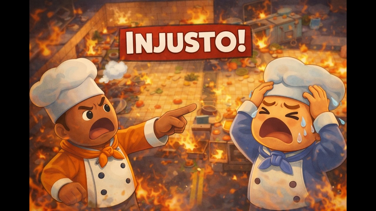 A FASE MAIS INJUSTA DO OVERCOOKED?!